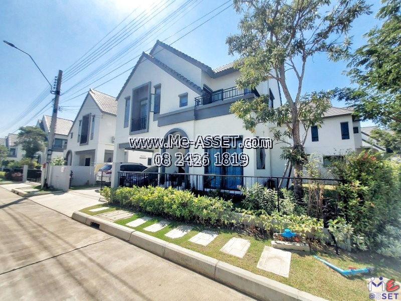 ขายบ้านเดี่ยว ย่าน บางบ่อ บางนา บางพลี เทพารักษ์ บางเสาธง : ม.สราญสิริ บางนา Saransiri Bangna : 2 ชั้น 61.4 ตร.วา