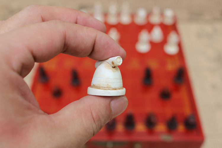 ชุดหมากรุกจีนกองทัพจีนแบบพับ L