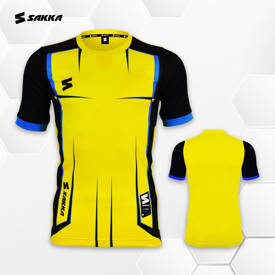 SKS19003-YN เสื้อกีฬา SAKKA เหลืองกรมท่า
