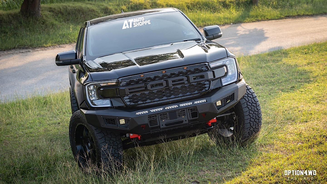 กันชนหน้า กันชนเหล็ก Next Gen Ranger 2022 ฟอร์ดเรนเจอร์ รุ่น Option4WD V.1