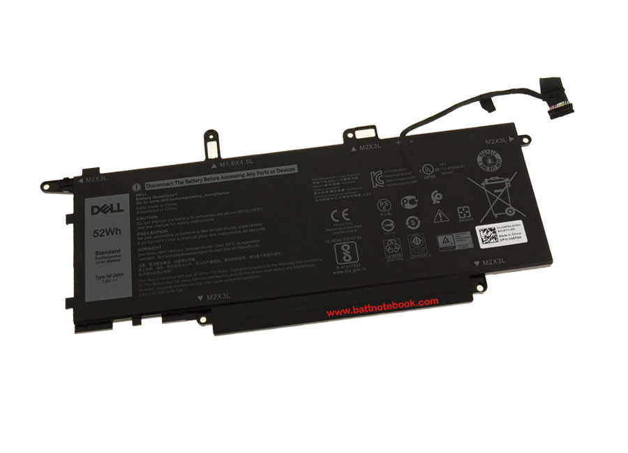 Battery Dell Latitude 9410 NF2MW 52Whr แบตเตอรี่ Dell 9410 แท้ ตรงรุ่น ประกันศูนย์ Dell Thailand ราคา พิเศษ