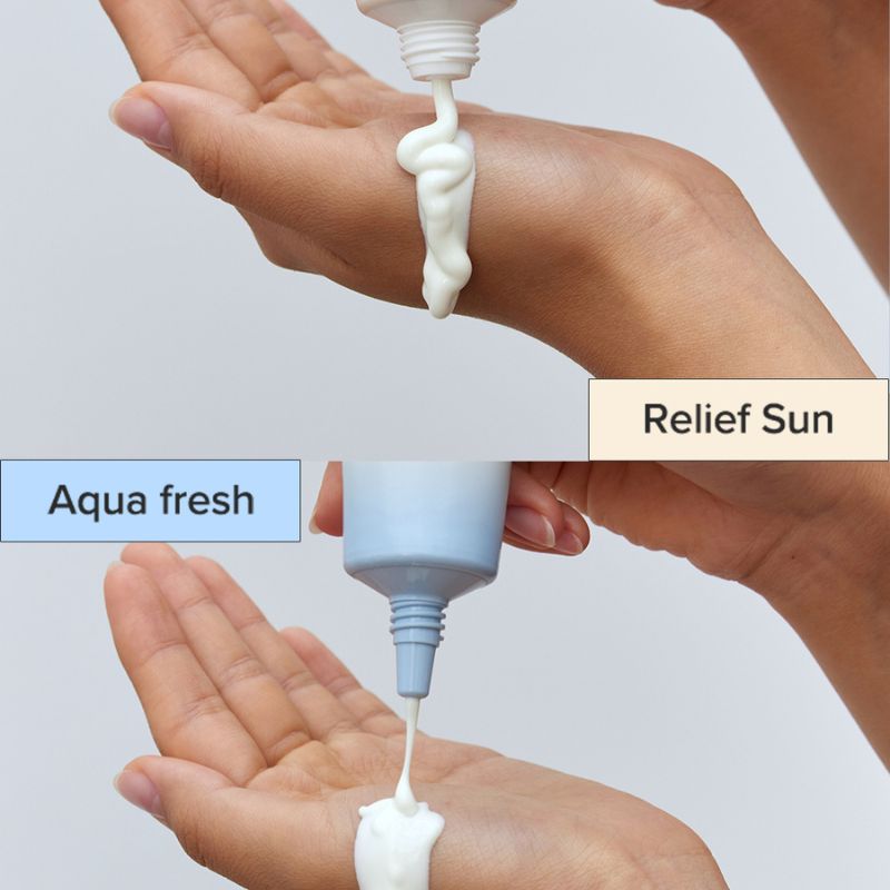 Beauty of Joseon Relief Sun Aqua-Fresh Rice B5 SPF50+ PA++++ 50ml. รุ่นใหม่ แถบฟ้า