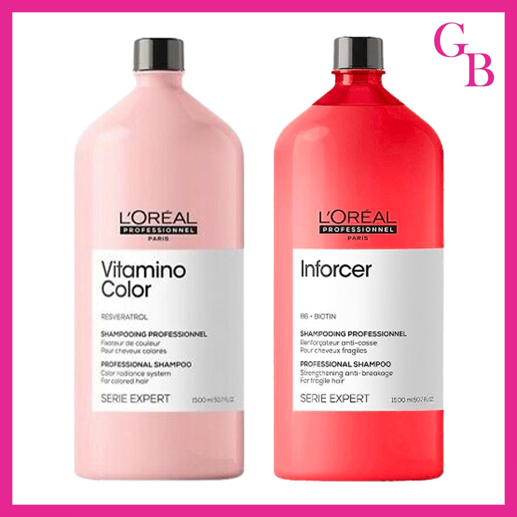แท้พร้อมส่ง• L'Oreal Professionnel SERIE EXPERT Shampoo 1500ml ลอรีอัล เอ็กซ์เปิร์ท แชมพู