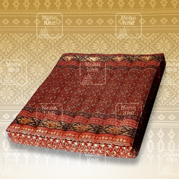 เบาะสมาธิหนาขนาดใหญ่ผ้าพิเศษ 50x50x7Cm ,Large special wave maditation mattresses Cushions Khit Pillow Small Kapok100%