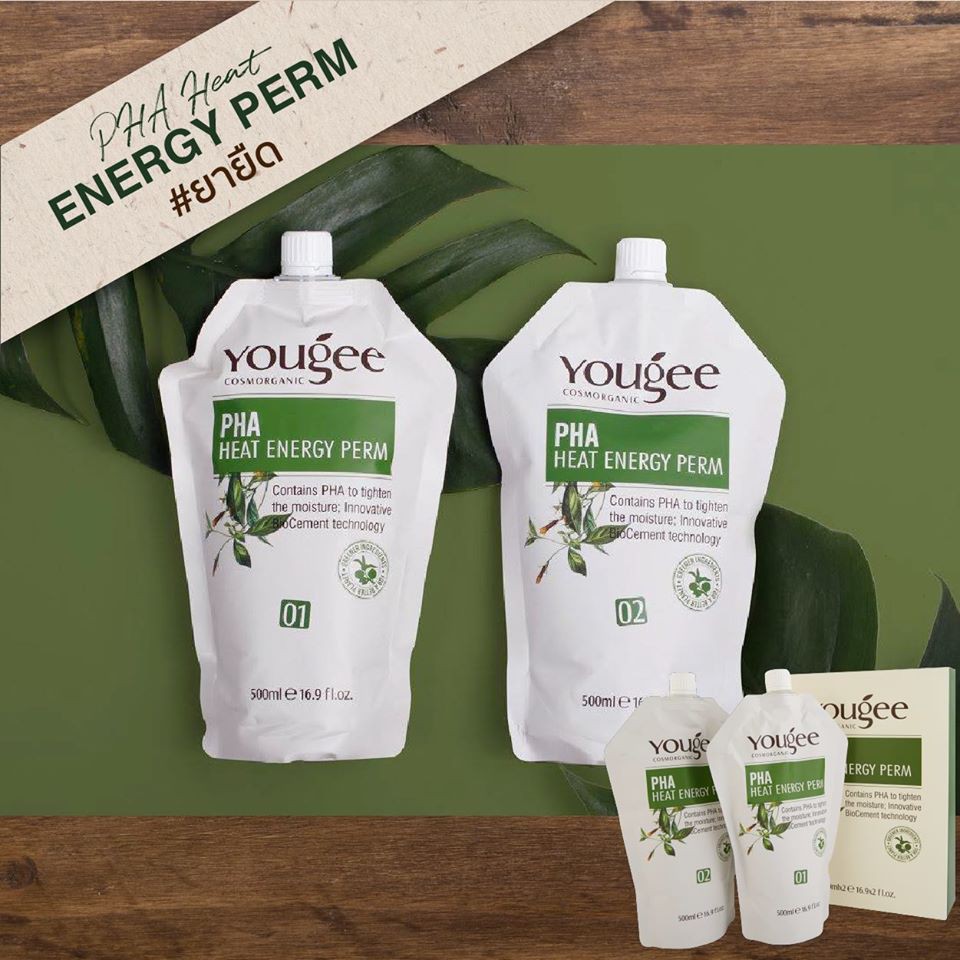 แท้พร้อมส่ง○ Yougee PHA Heat Energy Perm ยูจี ครีมยืดผม
