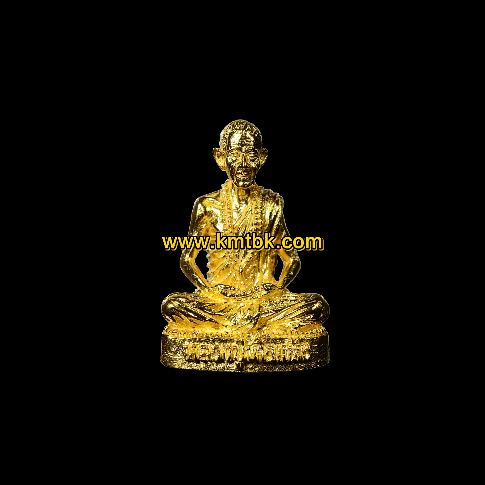 (โชว์) พระรูปเหมือน หลวงปู่ข้าวแห้ง วัดตาปันศรัทธาธรรม จ.สุรินทร์ (ศิษย์หลวงปู่สรวง เทวดาเล่นดิน) เนื้อทองคำ ขนาดห้อยคอ ปี2559