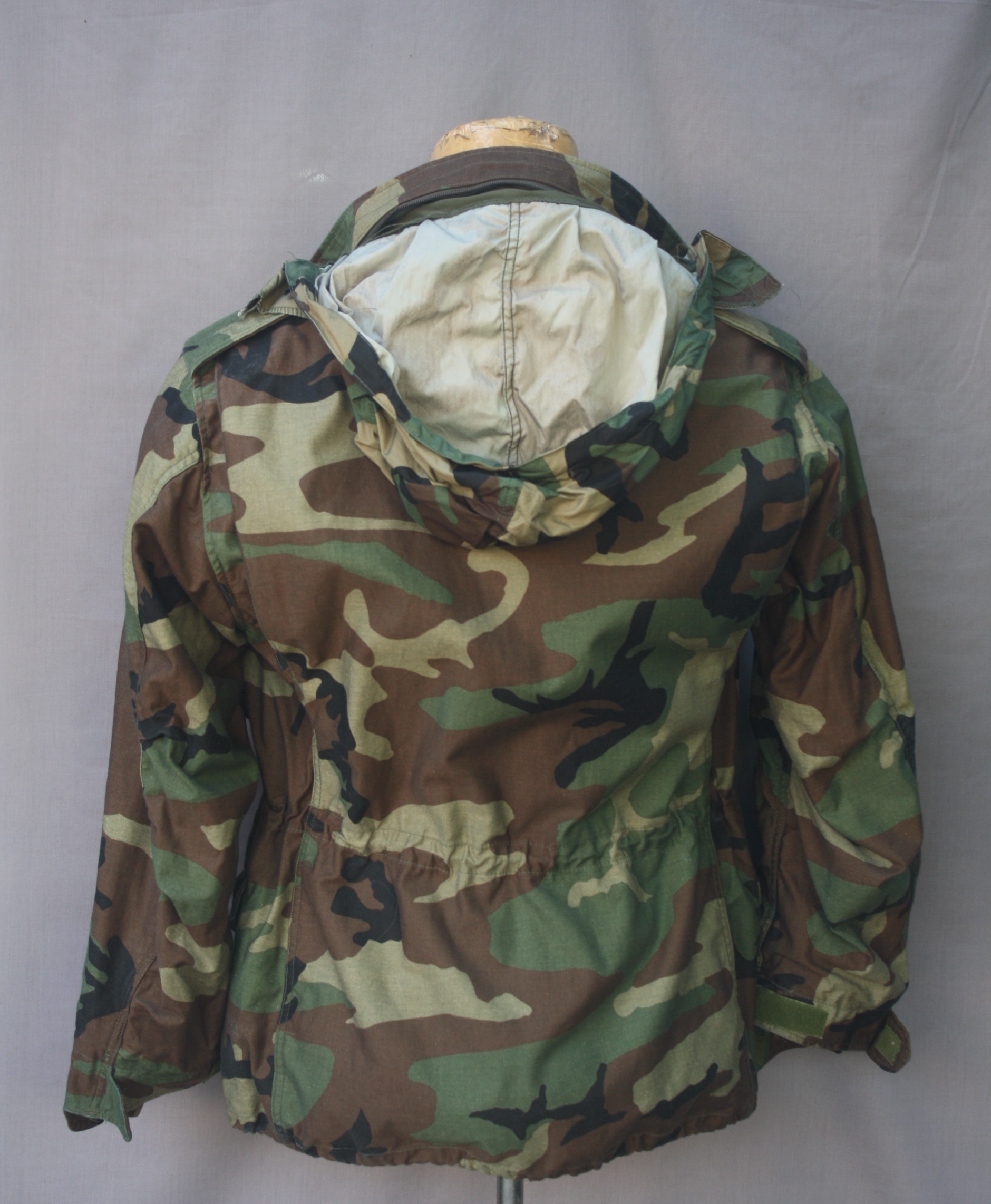 เสื้อทหารสหรัฐ M65 ลายพราง woodland MS