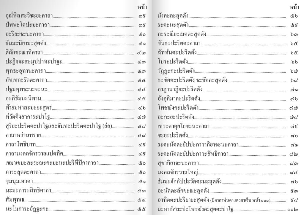 หนังสือสวดมนต์ มนต์พิธี (เล่มใหญ่) สำหรับพุทธศาสนิกชนทั่วไปและพระภิกษุสามเณร พระครูอรุณธรรมรังษี