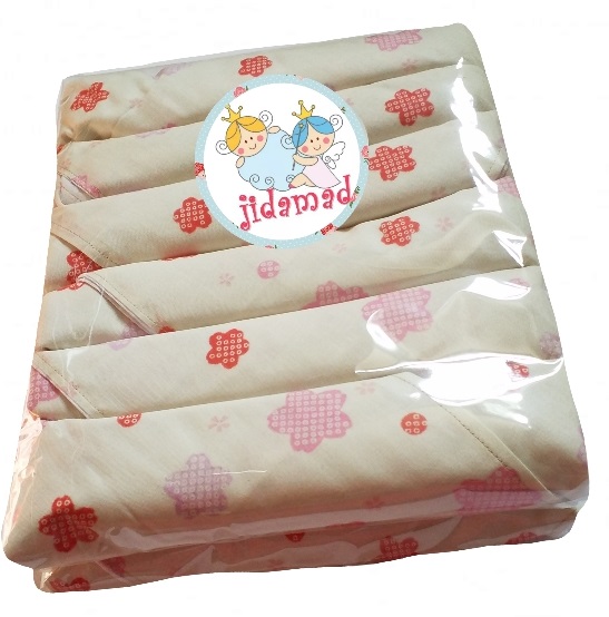 ผ้าอ้อมผ้าสาลูญี่ปุ่นพิมพ์ลาย แพ็ค 12 ผืน