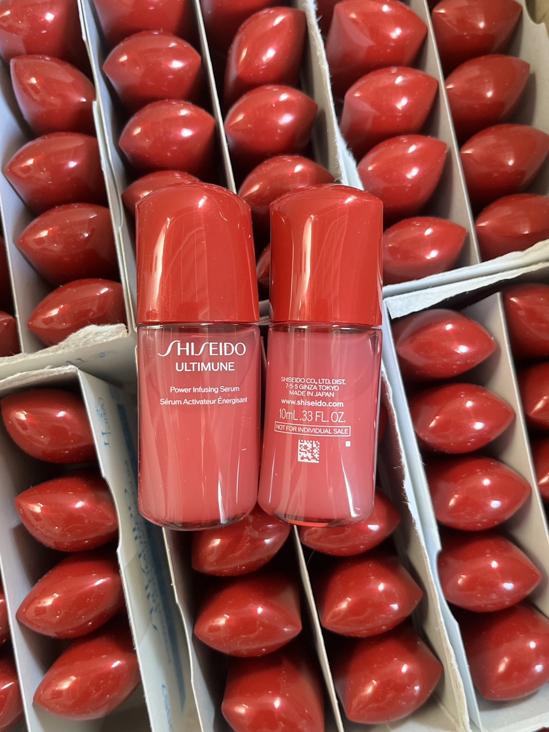(1ขวด) Shiseido Ultimune Power Infusing Concentrate 10ml. ขนาดทดลอง เซรั่มบำรุงผิว ชิเชโด้ อัลติมูน