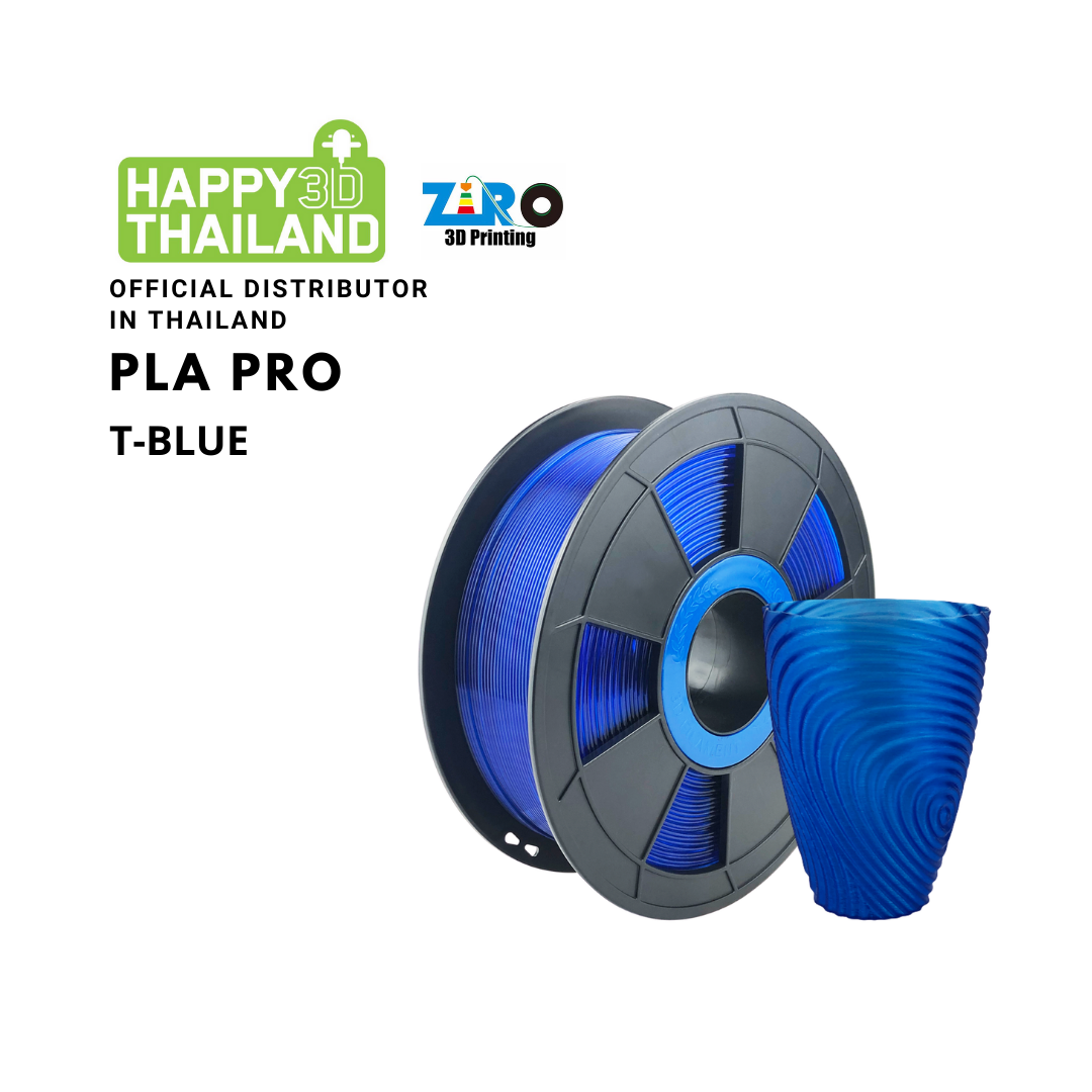 Ziro เส้นพลาสติก PLA Pro / + โปร่งแสง.12 สี Translucent & Fluorescent.1.75mm, 1kg