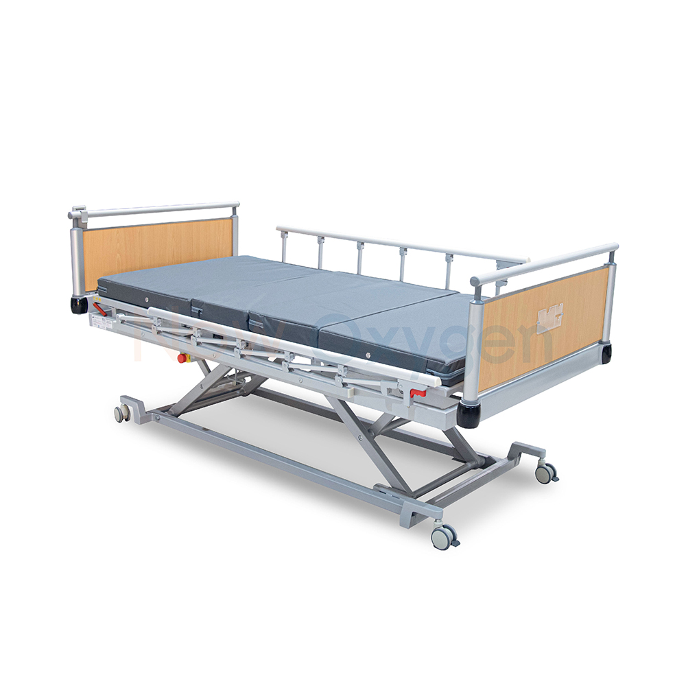 เตียงผู้สูงอายุไฟฟ้า แบบไม้ 6 ฟังก์ชัน แบบลายไม้สไตล์ญี่ปุ่น รุ่น Classic Ultra Low ปรับต่ำพิเศษ มีแบตเตอรี่ในตัว พร้อมโหมดฉุกเฉิน CPR รับประกันศูนย์ไทย 6 ปี