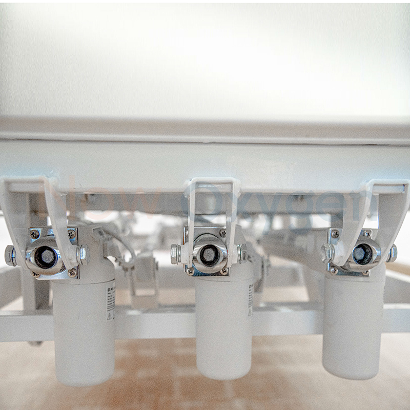 เตียงผู้ป่วย 4 ฟังก์ชั่น ระบบ Hybrid ใช้ได้ทั้งระบบไฟฟ้าและมือหมุน เวลาไฟฟ้าดับก็สามารถปรับด้วยมือหมุนได้ รับประกันศูนย์ไทย 6 ปี