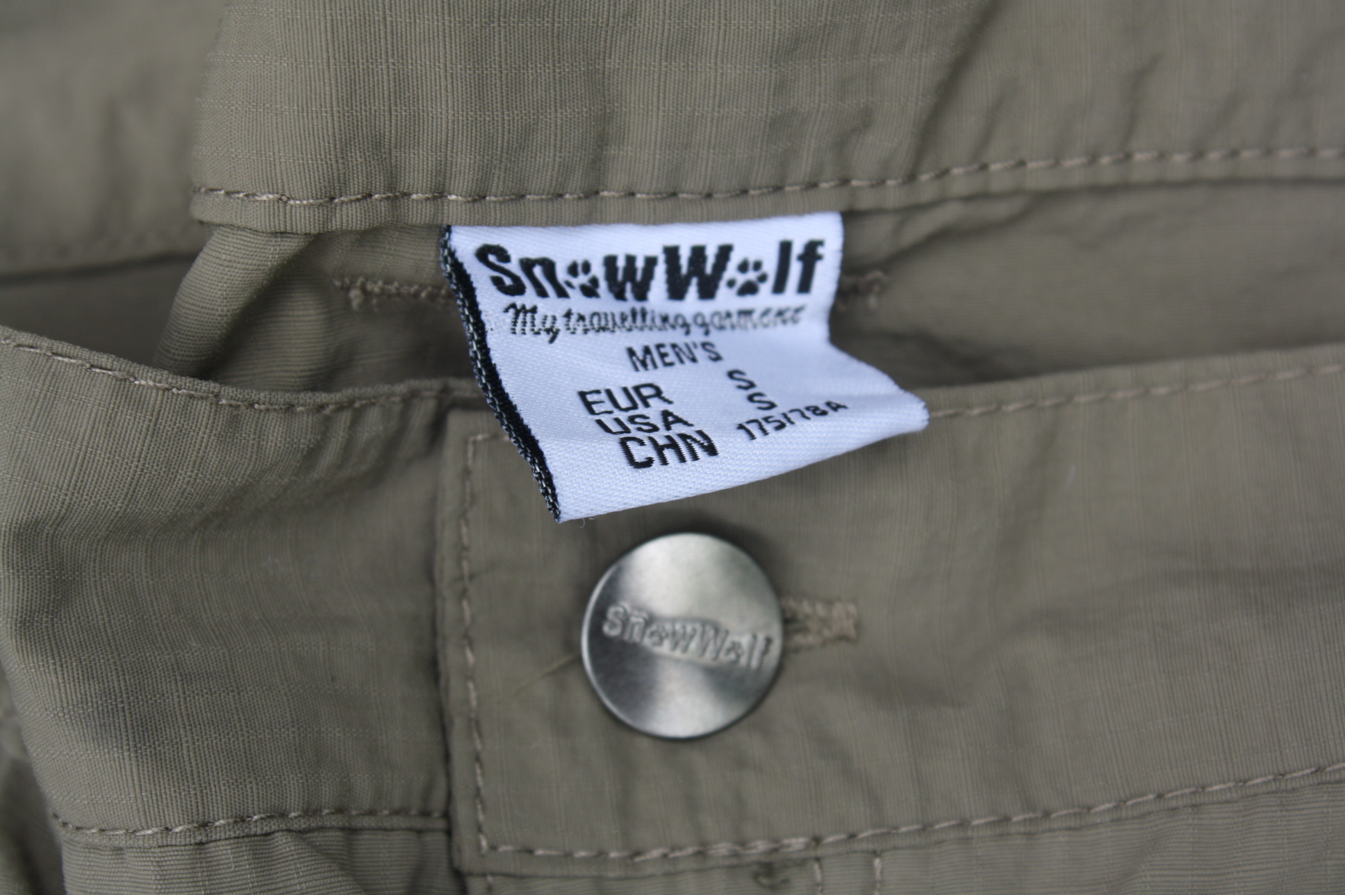 ขายแล้ว กางเกงเดินป่าผ้าแห็งเร็ม ถอดต่อขาได้