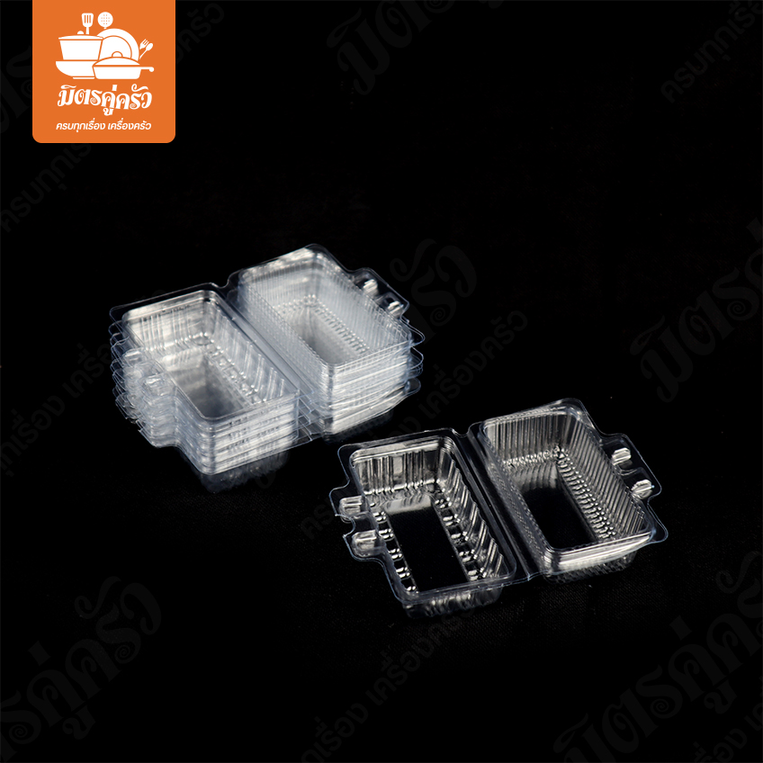 กล่องพลาสติก (ใส่ซูชิ) F-91 A