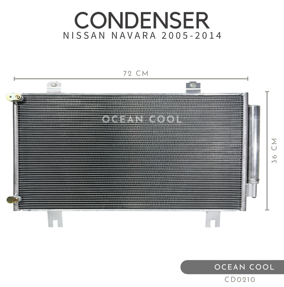 แผงแอร์ ฮอนด้า แจ๊ส ปี 2014 - 2019 พร้อมไดเออร์ CD0210 CONDENSER HONDA JAZZ GK ’14-’19 แผงรังผึ้งแอร์ แผงคอยล์ร้อน คอยล์ร้อน คอนเดนเซอร์