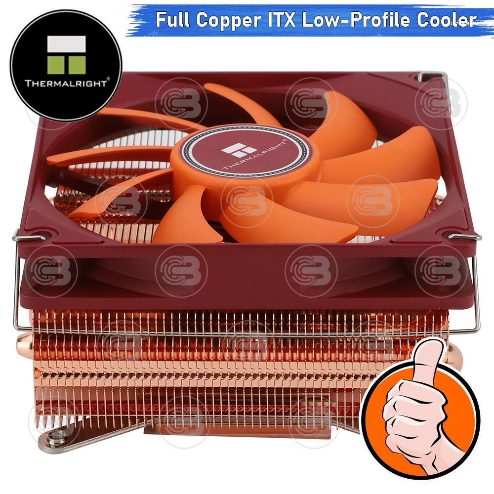 [CoolBlasterThai] Thermalright AXP90 X53 Full Copper Low-Profile CPU Cooler with 4 Heatpipes (AM5/LGA1851 Ready)
