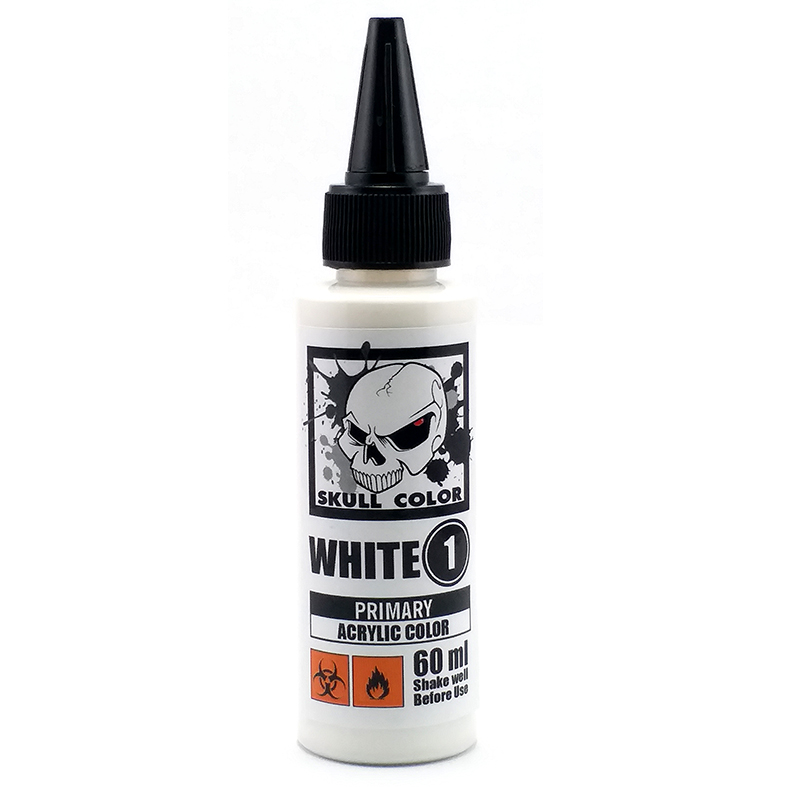 Skull Color 01 White