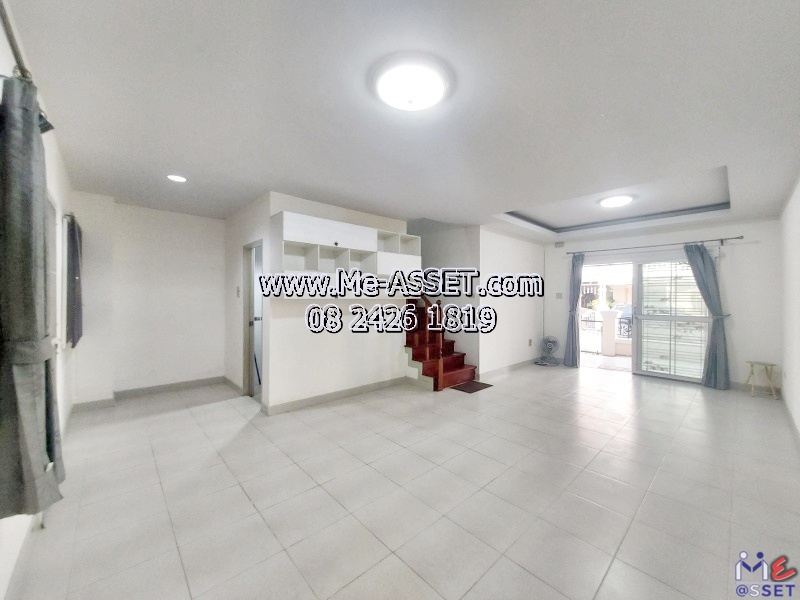 ขายทาวน์เฮ้าส์ต้นโครงการ โซนสุวรรณภูมิ-บางนา กม.18 เชื่อมลาดกระบัง บางพลี ใกล้เมกะบางนา ม.หัวเฉียว นิคมอุตสาหกรรม เดินทางสะดวก วงแหวน มอเตอร์เวย์ : มบ.นิรันดร์วิลล์ 10 : 2 ชั้น 19.5 ตร.วา