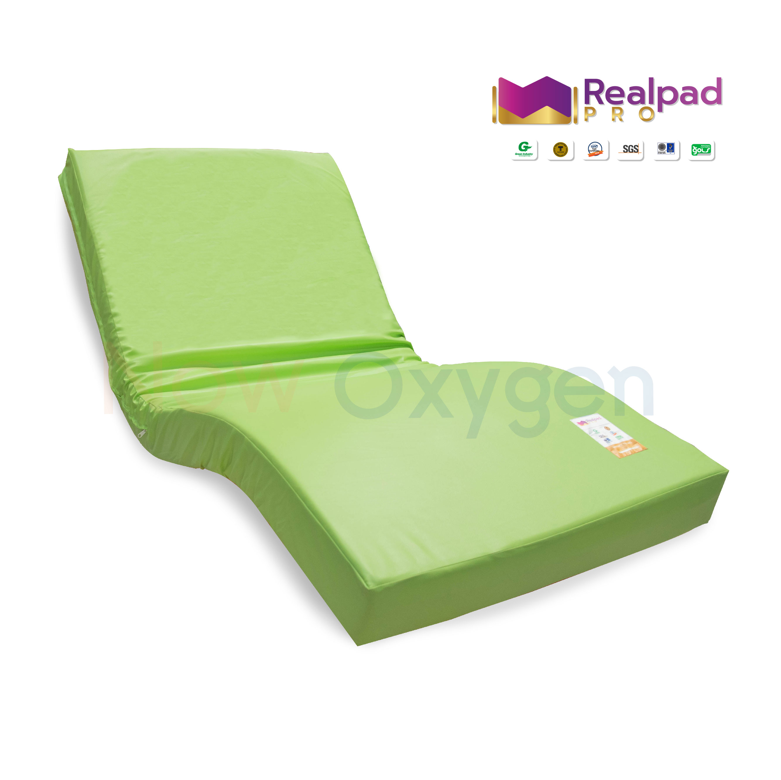 ที่นอนยางพารา กระจายแรงกดทับ หนาพิเศษ ทนทาน รุ่น Realpad Pro S รับประกัน 5 ปี