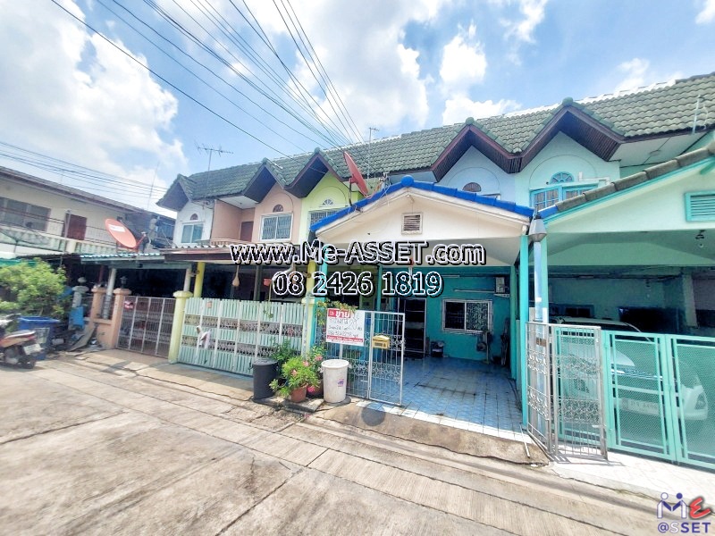 ขายทาวน์เฮ้าส์ ย่าน พหลโยธิน54 เพิ่มสิน วัดเกาะ สะพานใหม่ คลองถนน สายไหม : ม.อรุณนิเวศน์ พหลโยธิน 54/1 : 2 ชั้น 20 ตร.วา