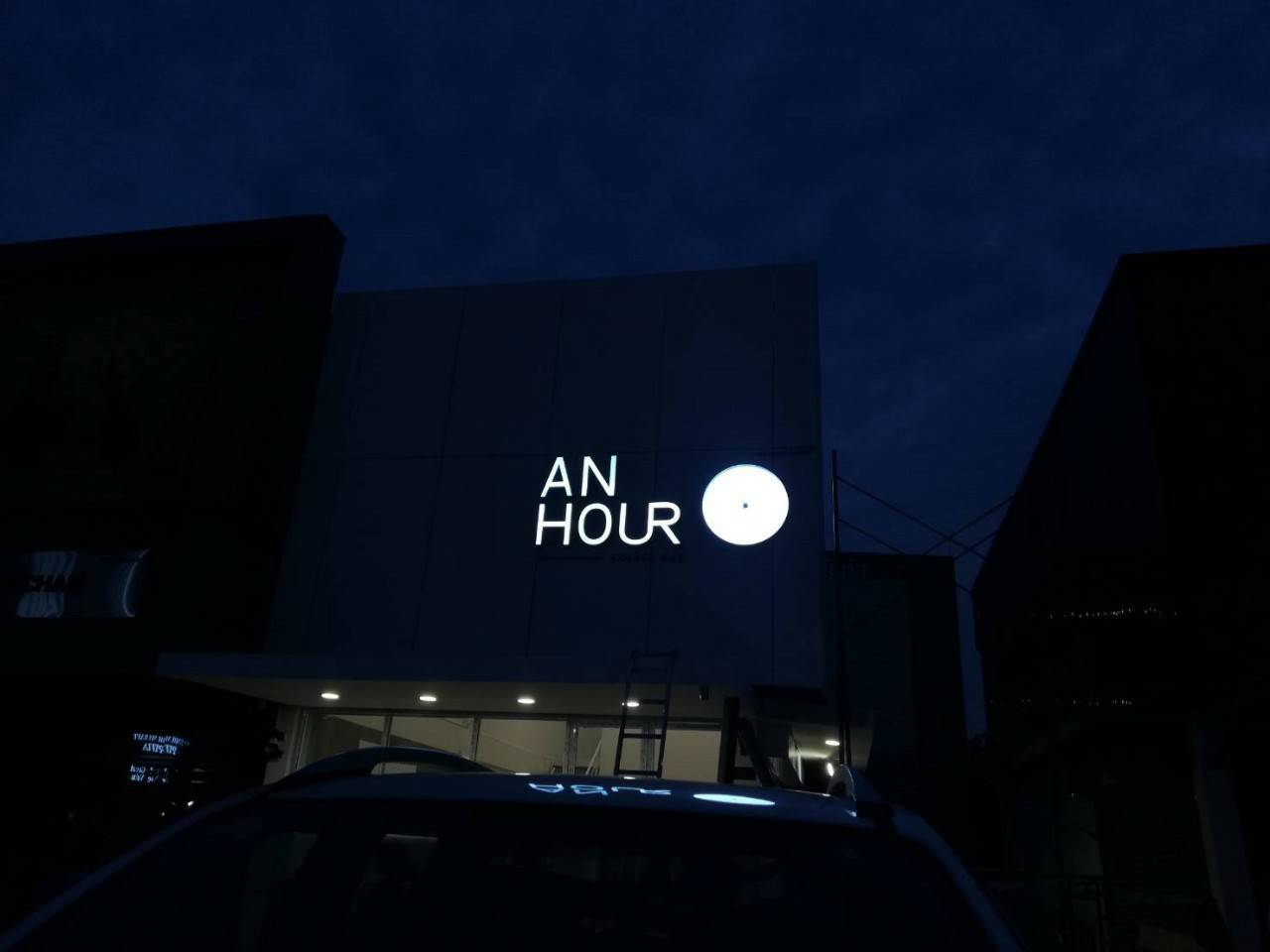 งานป้ายกล่องไฟหน้าร้าน AN HOUR COFFEE BAR4