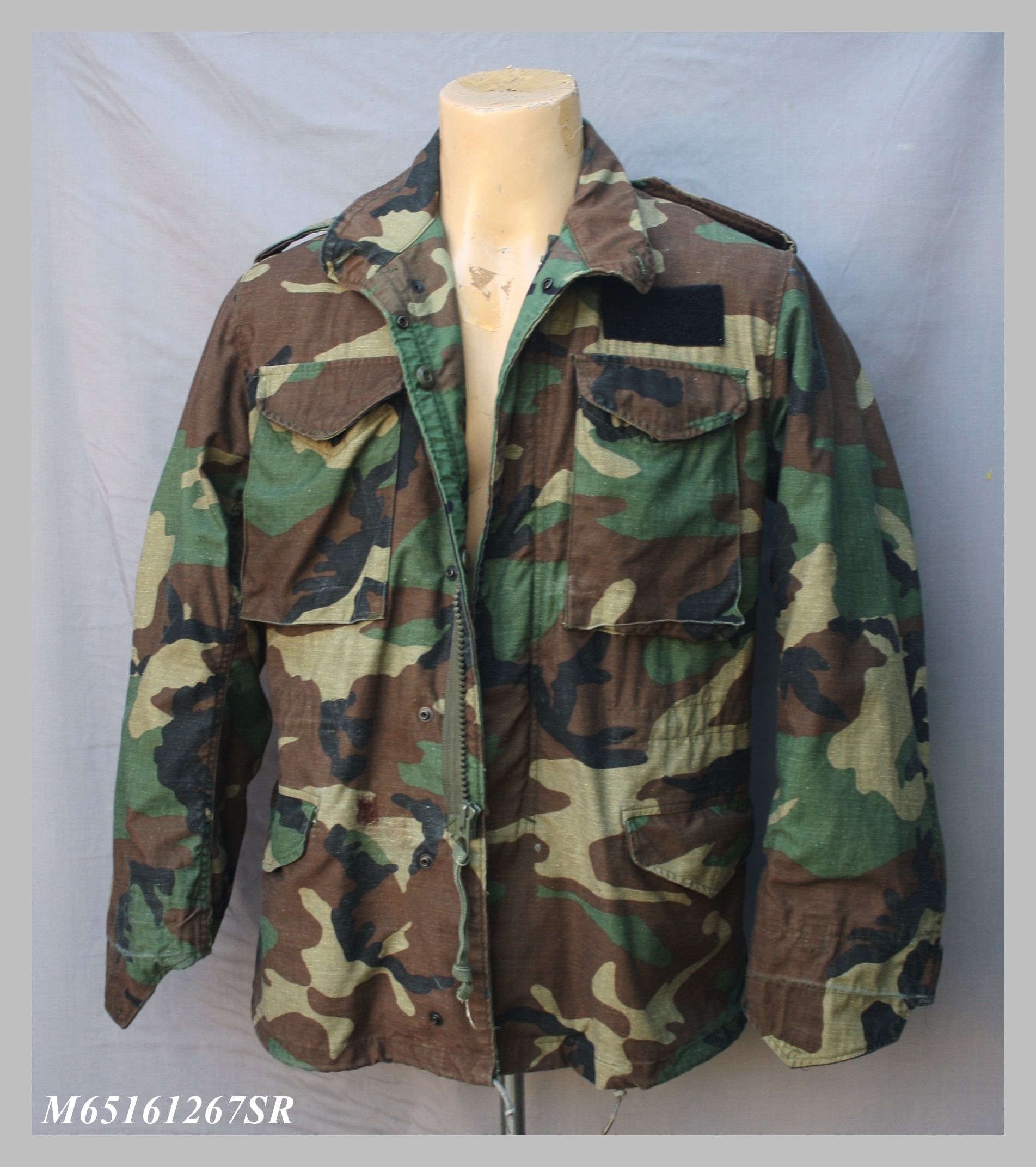 เสื้อทหาร M65 Class2 Pattern 3 ลายพราง