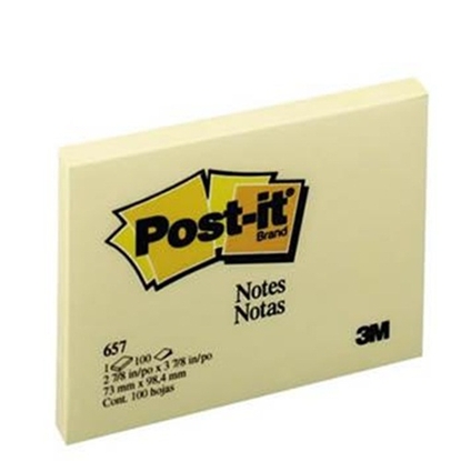 Post-it 3M 657 3 x 4" เหลือง