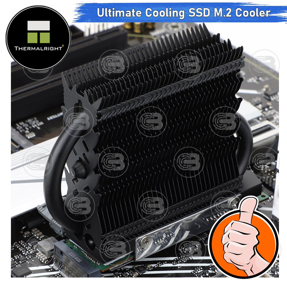 [CoolBlasterThai] Thermalright HR-09 2280 PRO Black SSD M.2 COOLING KIT With Heatpipe ประกัน 6 ปี