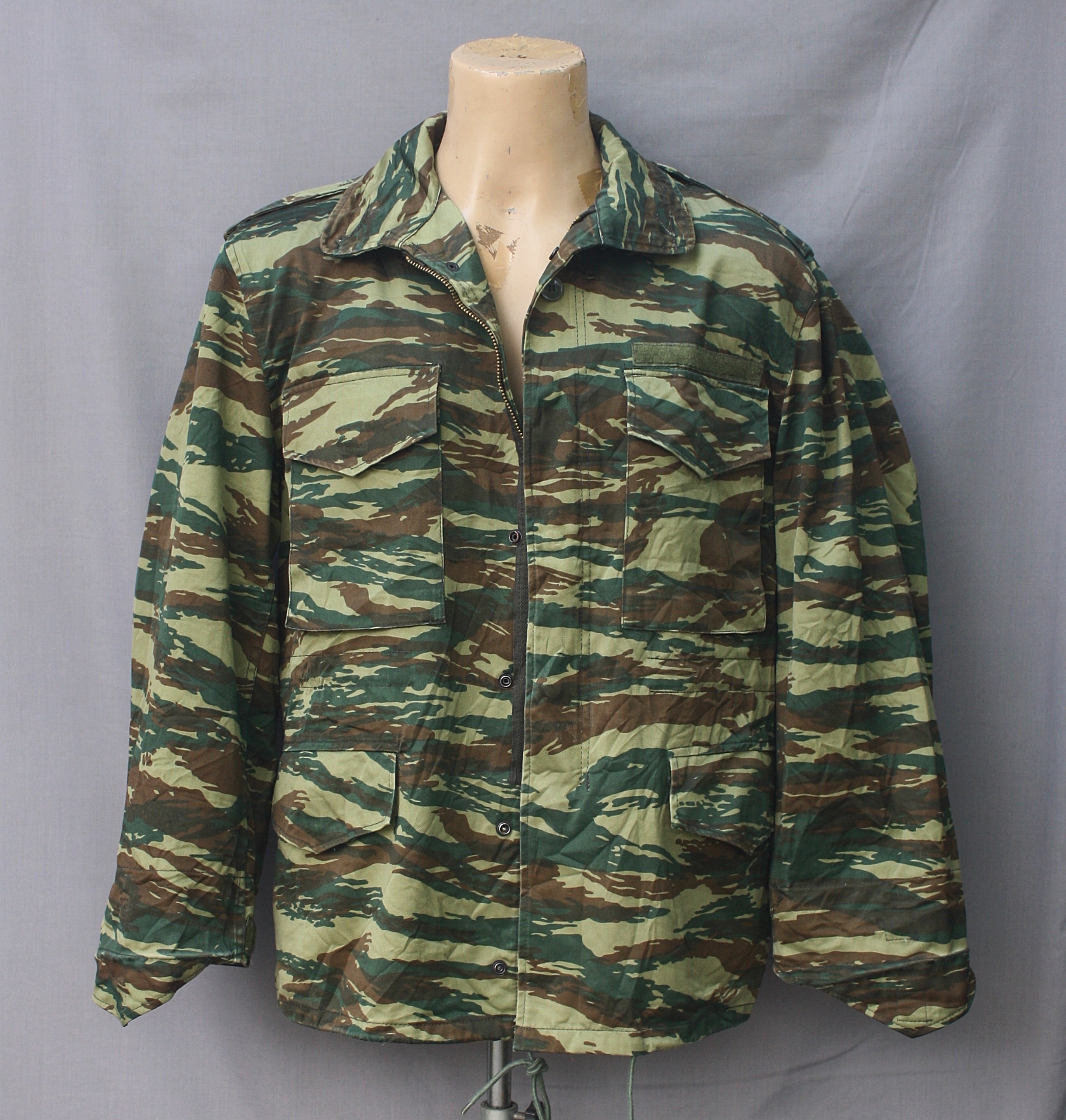 Lizard Camo Jacket Field Jacket M65 Greek Army Jacket