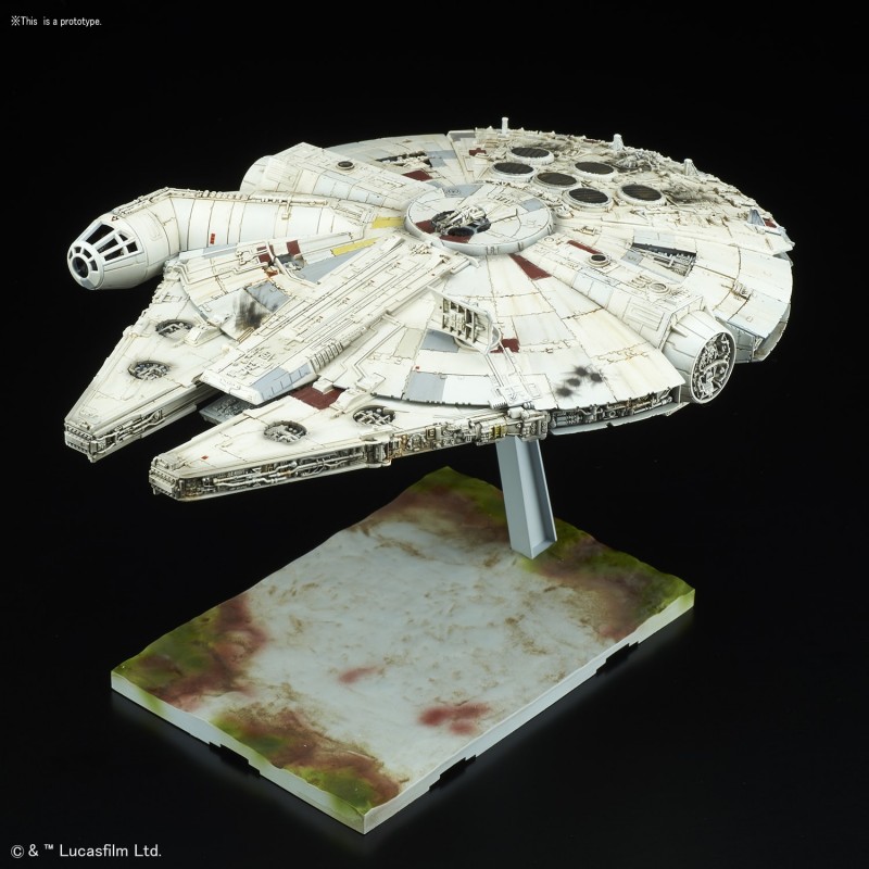 1/144 Millennium Falcon (The Last Jedi) BANDAI - Star Wars