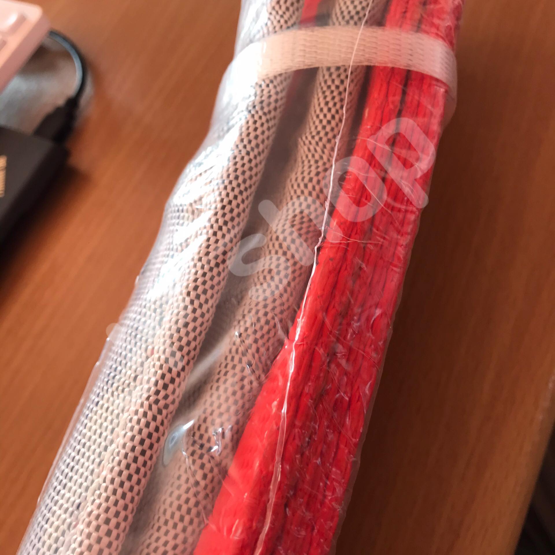 สายพานยกของขนาด 2 เมตร สีแดง หนา ทนทาน แข็งแรง สายสลิง ยกรถเครน สายยกของ อุปกรณ์ยกของหนักสลิงแบนแขวน สายลาก กว้าง 5 นิ้ว ยาว 2 เมตร ยกได้ 5 ตัน #04800