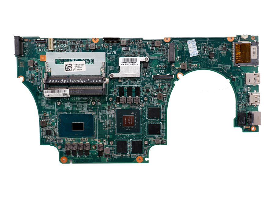 เมนบอร์ด Dell Inspiron 15 7559 แท้ ตรงรุ่น ลดราคา Mainboard Dell 7559 ราคา พิเศษ Mother Board Dell Inspiron 15 7559 แท้ ประกันศูนย์ Dell Thailand