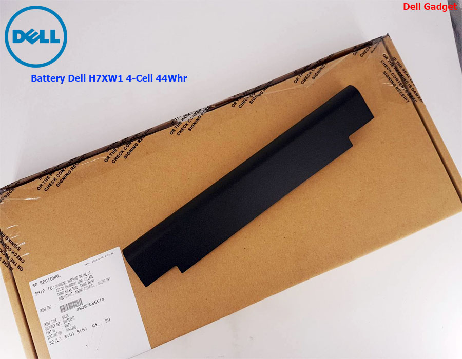 Battery Dell Latitude 3330, 4-Cell, 44Wh, แบตเตอรี่ Dell H7XW1 ของแท้รับประกันศูนย์ Dell Thailand On-site Service