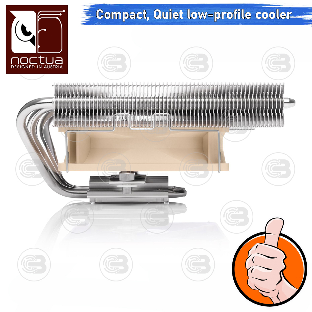 [CoolBlasterThai] Noctua NH-L12 Ghost S1 edition Quiet Low-porfile CPU Cooler (AM5/LGA1700 Ready) ประกัน 6 ปี