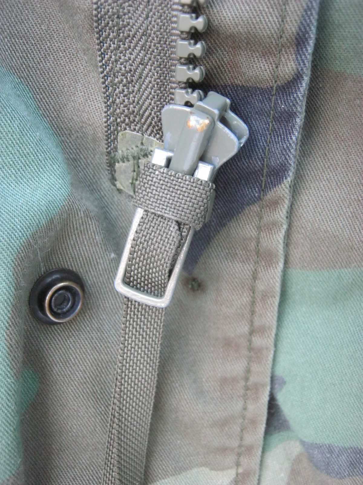 ขายแล้ว เสื้อทหารM65 ลาย woodland M65W8763XLR