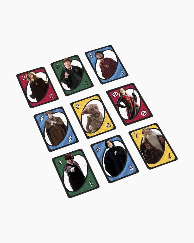 UNO Harry Potter Card Game (Mattel) การ์ดอูโน่แฮรี่พอตเตอร์ ลิขสิทธิ์แท้ #FNC42