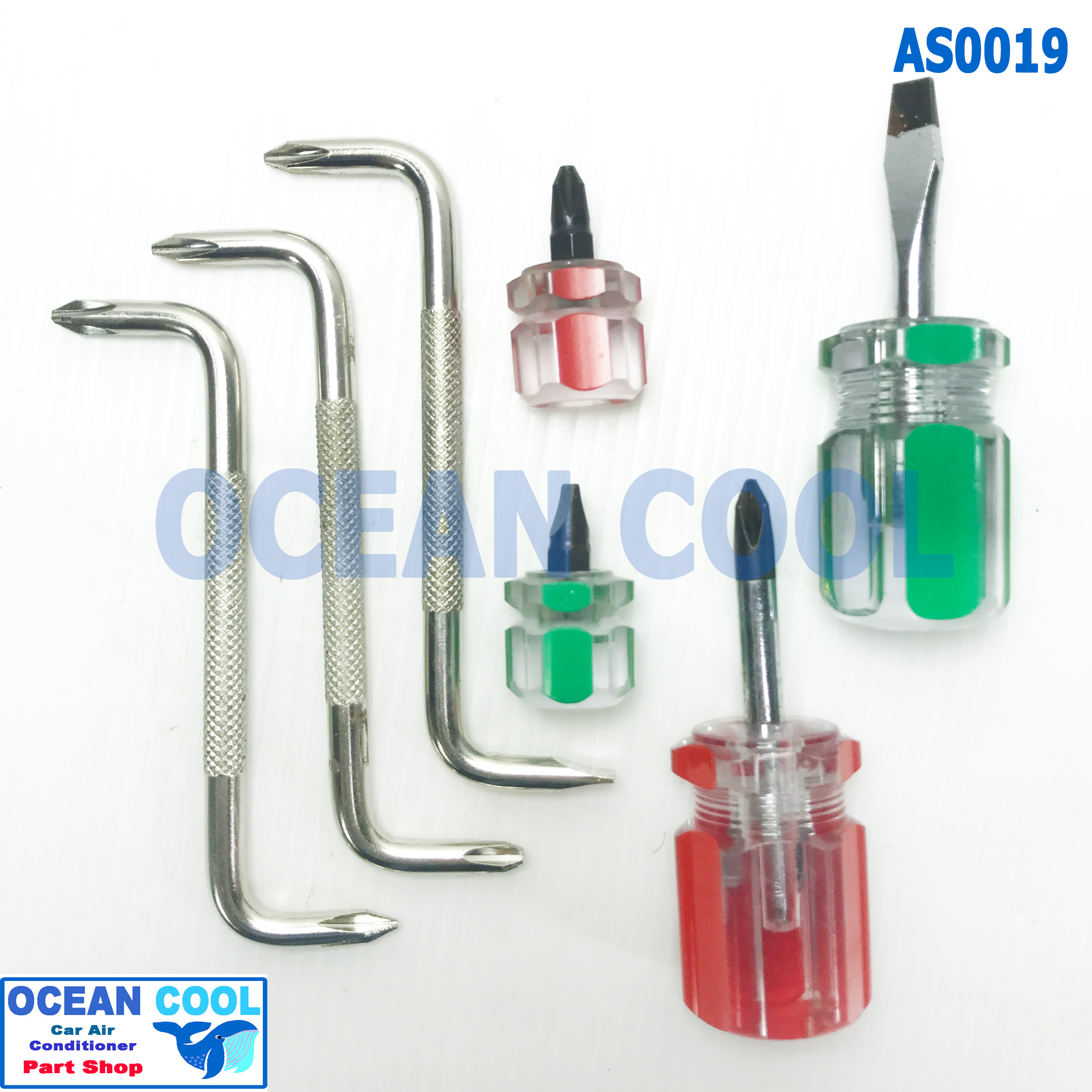 ชุดไขควง ถอด ตู้แอร์ นิตสัน มาร์ช , อัลเมร่า ถอด ถาดล่าง AS0019 ถอดแบบไม่ยกแผง คอนโซล คอล์ยเย็น Nissan March , Almera คอยล์เย็น ตู้ คอย คอล์ย