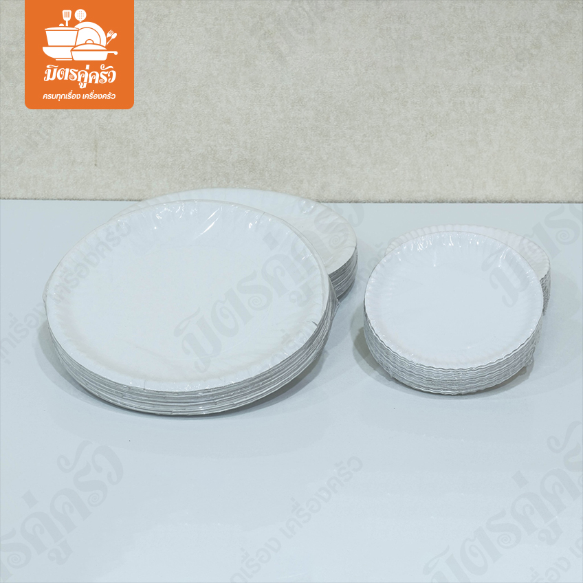 จานกระดาษ (J&J)