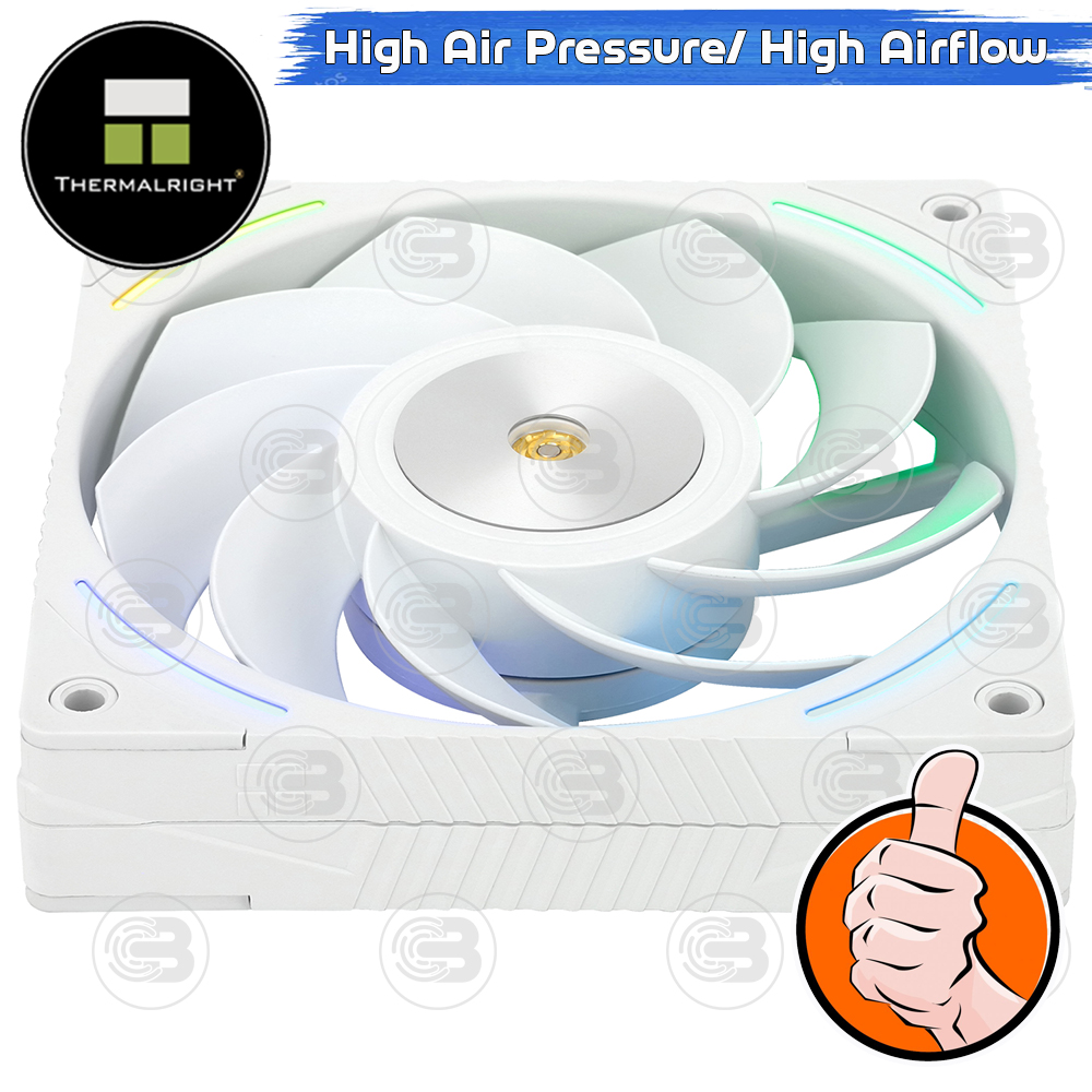 [CoolBlasterThai] Thermalright TL-K12RW Reverse Fan Case Optimized Static Pressure ARGB (size 120 mm.) ประกัน 3 ปี