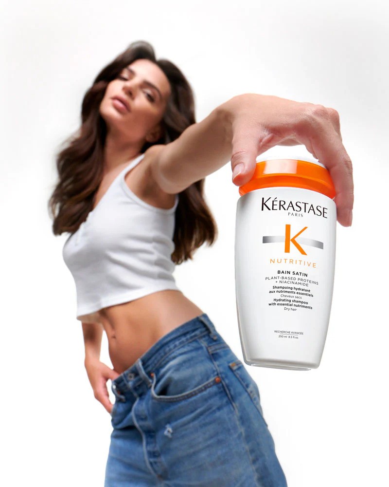 (1ขวด) Kérastase Nutritive Bain Satin Riche Shampoo – 80ml** แชมพู สูตรเข้มข้นสำหรับผมแห้งมาก