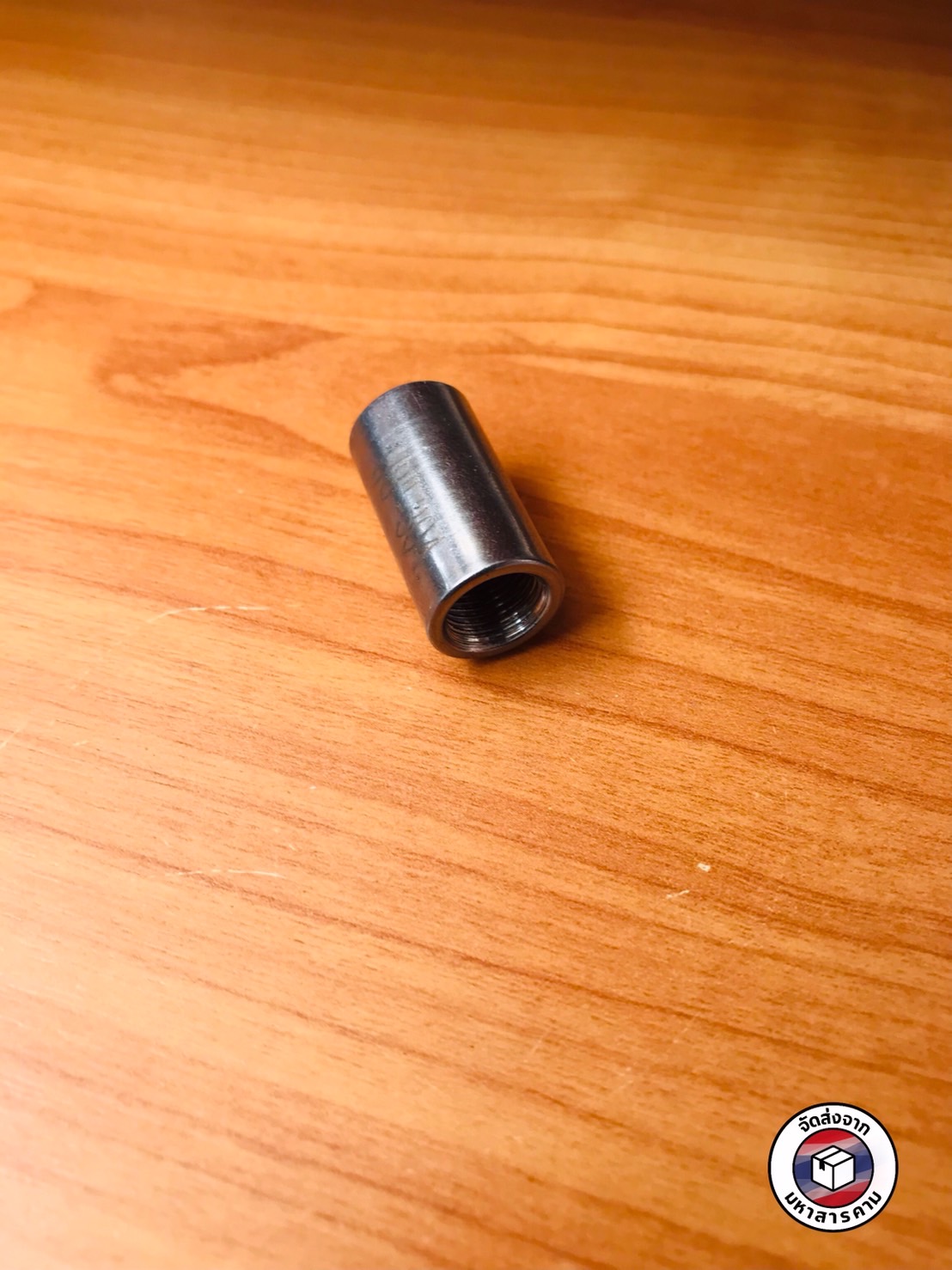 ข้อต่อตรงเกลียวใน สแตนเลส 304 ขนาด 1/8 นิ้ว(Stainless Steel 304 Female Thread Coupling 1/8 Inch)#18304