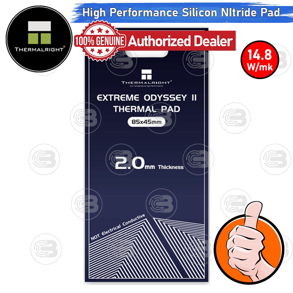 [CoolBlasterThai] Thermalright Extreme Odyssey II Thermal Pad (Silicon Nitride) 85x45x2.0 mm./14.8 W/mK