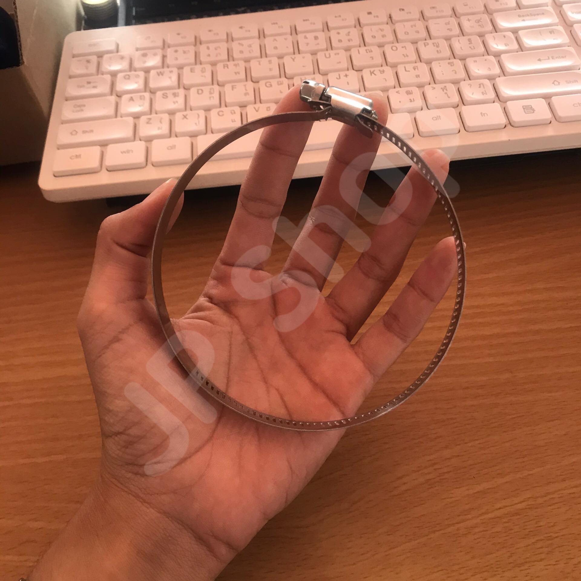 ปลอกรัด 84-108 (12 มม.) แคลมป์รัดท่อสแตนเลส 304 #84108