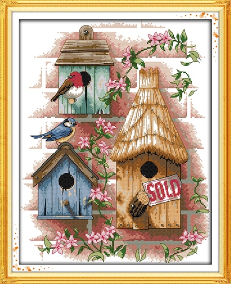 Log Cabin (ไม่พิมพ์/พิมพ์ลาย)