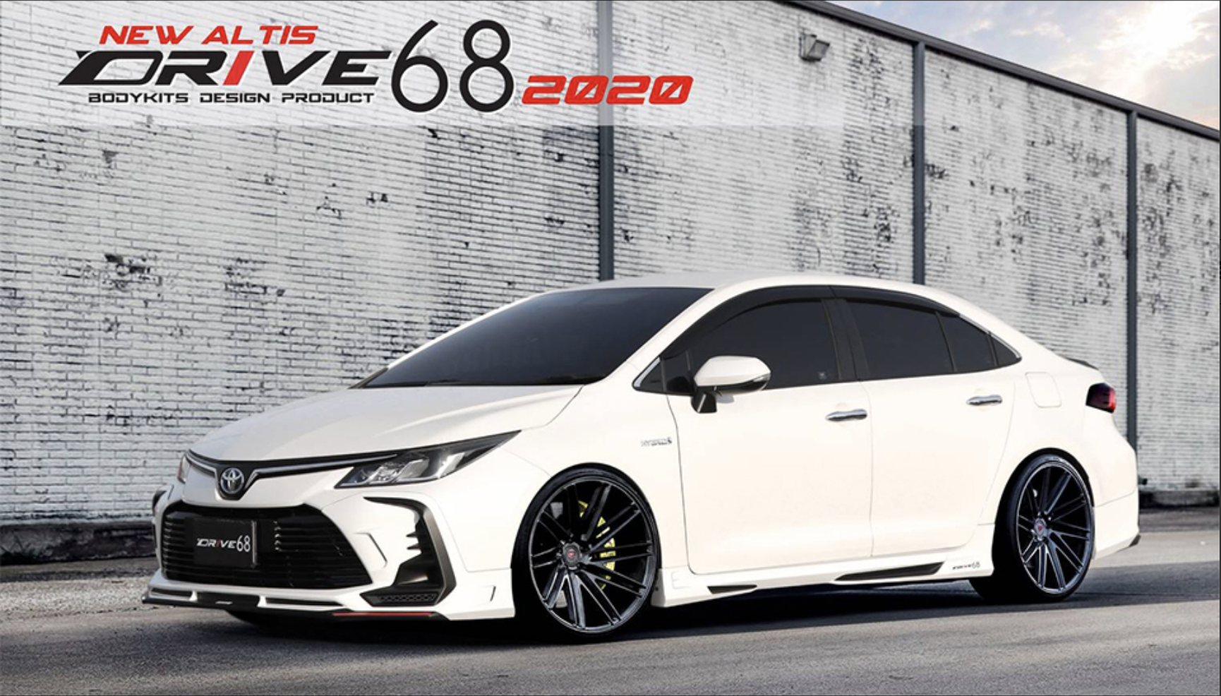 ชุดแต่ง ชุดสเกิร์ต ALTIS 2023-2026 รุ่น DRIVE 68