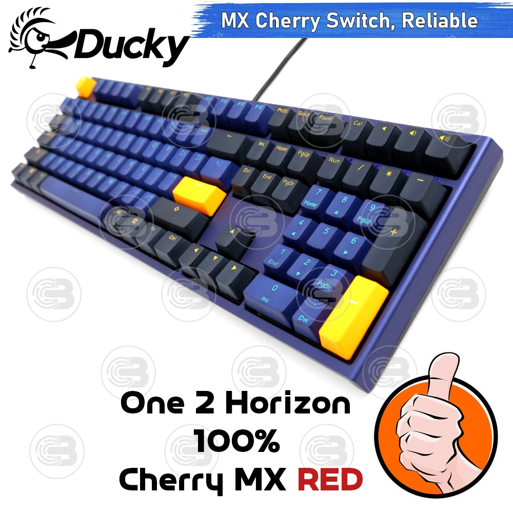 [CoolBlasterThai] Ducky One 2 Horizon RED Cherry MX Switch 100% TH/EN
