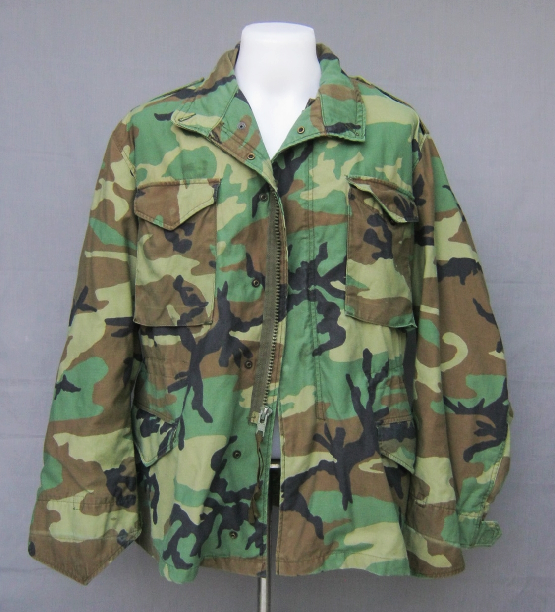 เสื้อทหาร M65 woodland M65W9763LR