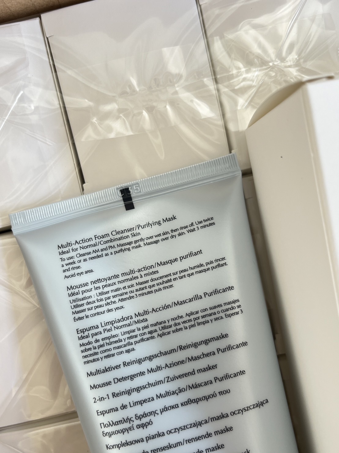 ESTÉE LAUDER Perfectly Clean Multi-Action Foam Cleanser / Purifying Mask 150ml (กล่องเทสเตอร์) โฟม