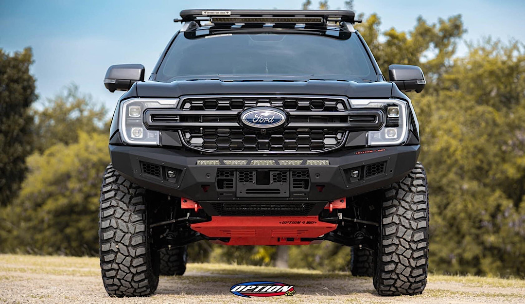 กันชนหน้า กันชนเหล็ก Next Gen Ranger 2022 ฟอร์ดเรนเจอร์ รุ่น Option4WD V.1